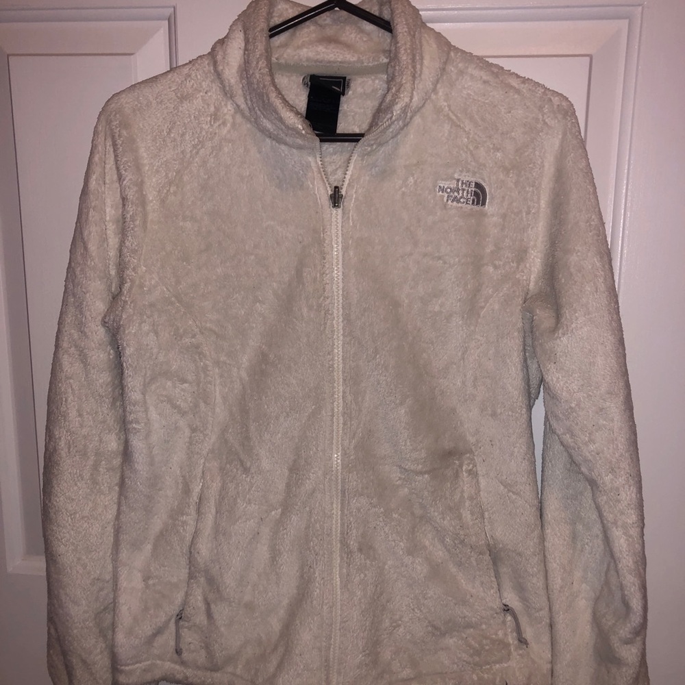North Face Size M Osito Jacket White